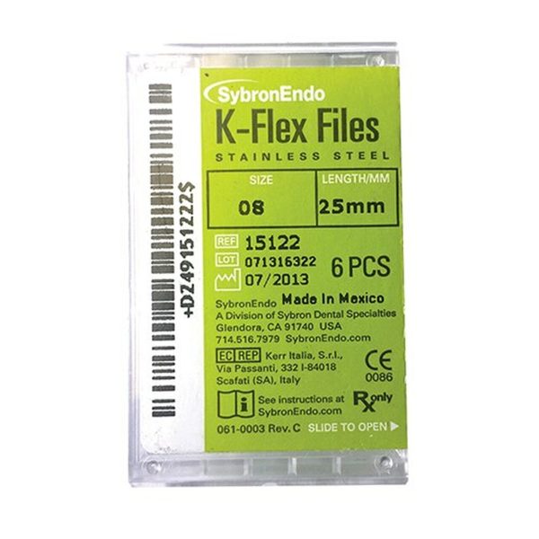 K-Flex 25mm #45-80 6/Bx (SybronEndo)