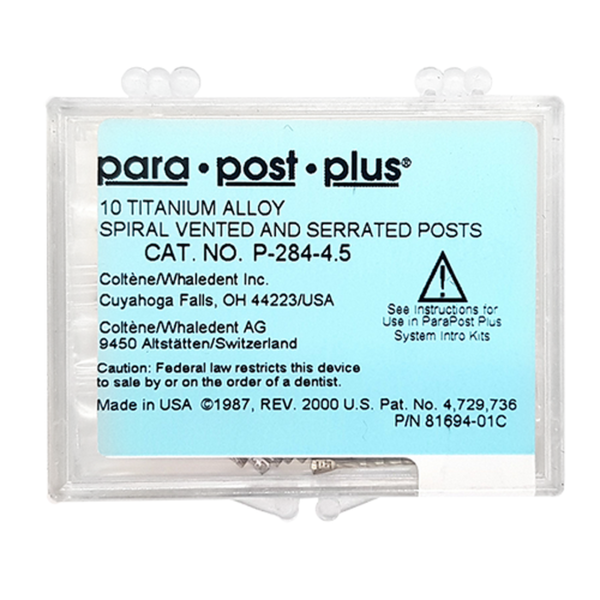ParaPost Plus P284 Titanium Refill Posts 10/Pkg