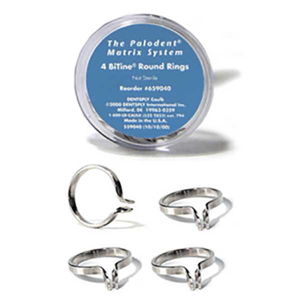 Palodent Sectional Matrix System BiTine Round Rings Refill 4