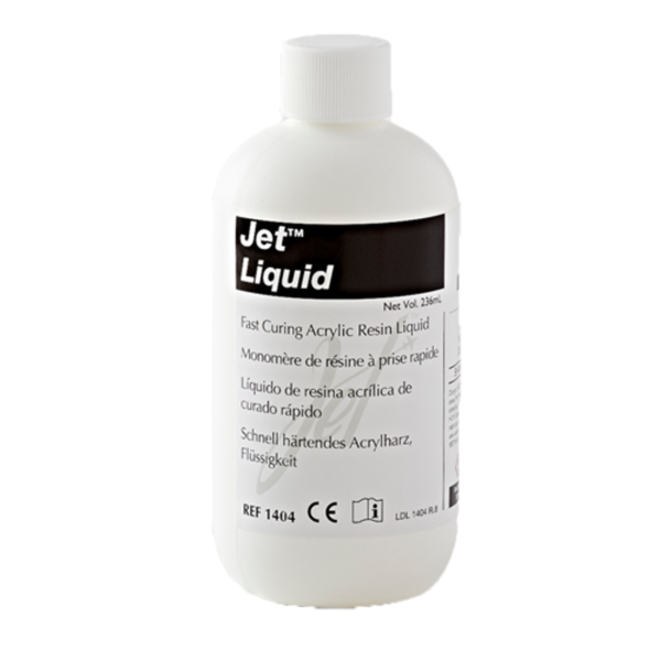 Jet Acrylic Liquid 8oz, Clear